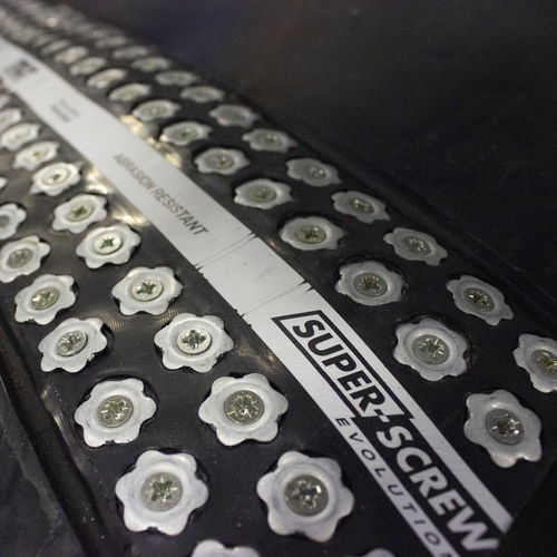 Гибкий замок для конвейерной ленты - SUPER-SCREW® EVOLUTION - MLT MINET LACING TECHNOLOGY SA - винтовой