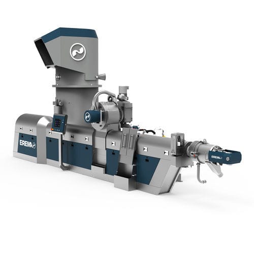 Экструдер для утилизации - INTAREMA® ReFresher - EREMA Engineering Recycling Maschinen und Anlagen - для бумаги / с высоким расходом
