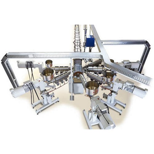 Экструзионная линия для труб - Extrudex Kunststoffmaschinen GmbH - для термопластмассы / 6 слоев