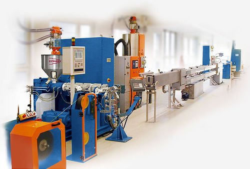 Экструзионная линия ламинирование - Extrudex Kunststoffmaschinen GmbH - для термопластмассы / для оболочки кабеля