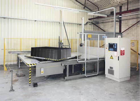 Станок для резки с ленточным ножом - V 58 - Fecken-Kirfel GmbH & Co. KG, Maschinenfabrik - ЧПУ / вертикальный / полностью автоматизированный