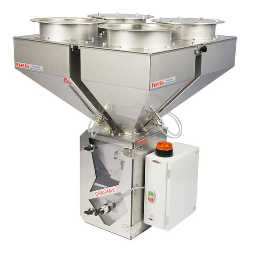 Гравиметрический дозатор-смеситель - FGB FLECS - Ferlin Plastics Automation - для гранул / для пластиковых гранул / для пластмассообрабатывающей промышленности