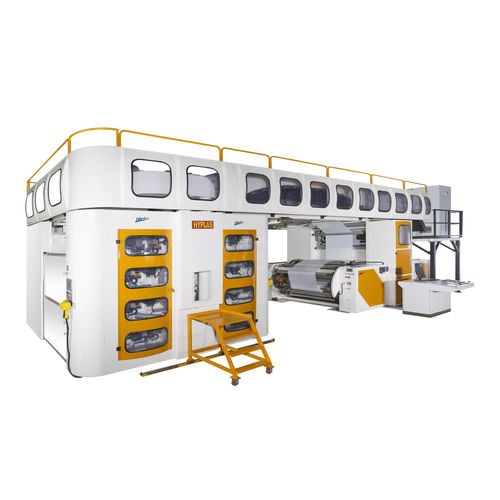 6-цветный флексографическая печатная машина - PRIMEFLEX SERIES - HYPLAS Machinery Co., Ltd - для пластиковой пленки