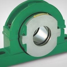 Подшипниковый узел с фланцем - TIMKEN Europe - с брусом, сопряженным с лежнем / роликовый цилиндрический / из стали
