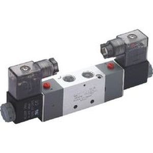 Пневматический распределитель с выдвижным ящиком - 4ES-20 series  - AUTOMAX - с электрическим управлением / 5/2 канала