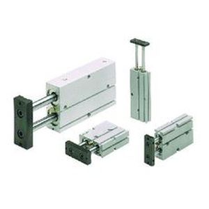 Пневматический цилиндр - ZLBDM series - AUTOMAX - двойной поршень / двойного действия / плоский