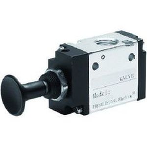Пневматический распределитель с выдвижным ящиком - DML22U32P series - AUTOMAX - с ручным управлением / 3/2 каналов
