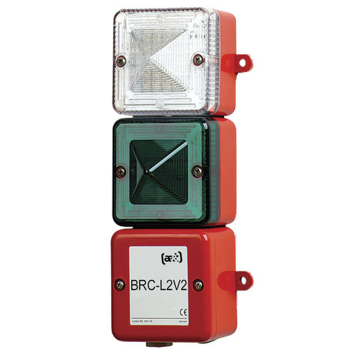 Световая колонна LED - BRC-L2V2 - ae&t - проблесковая / 2-цветная / IP66