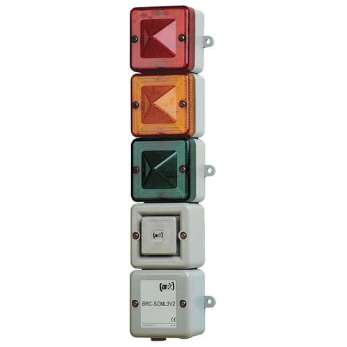 Световая колонна LED - BRC-SONL3V2 - ae&t - проблесковая / мигающая / 3-цветная