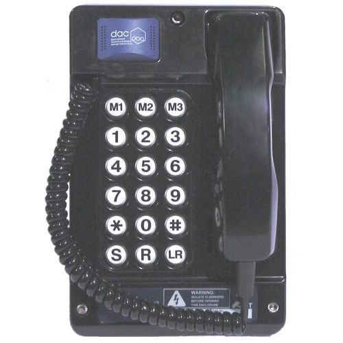 Промышленный телефон ATEX - AUTELDAC5 - ae&t - аналоговый / IP66 / устойчивый к погодным катаклизмам