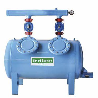 Фильтр для воды - IFER3V series - Irritec S.r.l. - с пластинами / для песка / электростатический