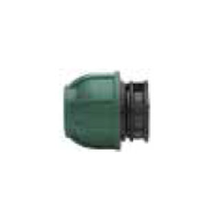 Круглая пробка - IQ2212000N series - Irritec S.r.l. - наружная резьба / резьбовая / из полипропилена