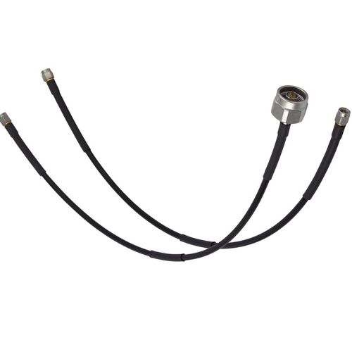 Коаксиальный кабельная сборка - Titan-Flex® 170 - Smiths Interconnect - для испытания / с малыми потерями / изолированный из ПТФЭ