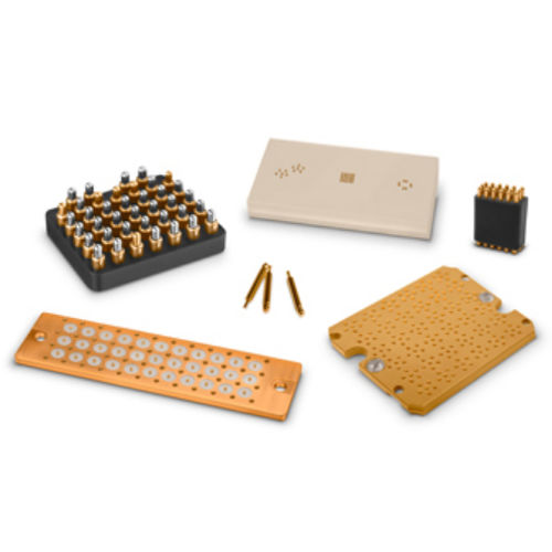 Соединитель PCB - Smiths Interconnect - для передачи данных / SMT / квадратный