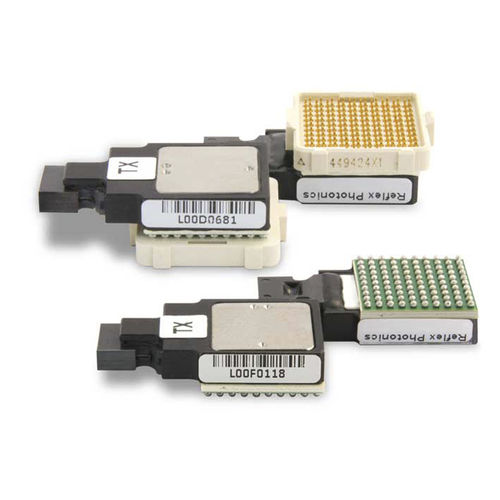 Приемопередатчик с микроконтроллером - LightABLE LA - Smiths Interconnect - для оптоволокна / 12 каналов / многомодовый