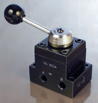 Ротационный гидравлический распределитель - 9504 - Hydraulic Technologies - с ручным приводом / 3 канала / 4 канала