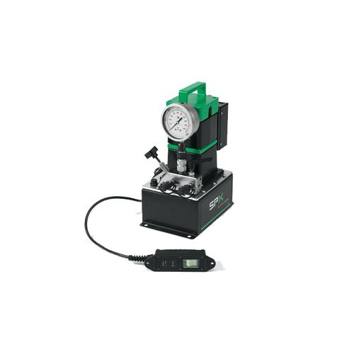 Поршневый гидравлический насос - PE8 - Hydraulic Technologies - с электродвигателем / компактный / высокое давление