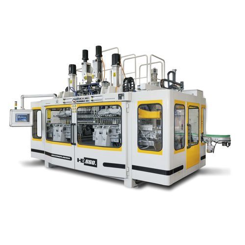 Выдувная формовочная машина для экструзии - HE660D/X - MECCANOPLASTICA GROUP - для косметической промышленности / для производства упаковки / для пищевой промышленности и для производства напитков