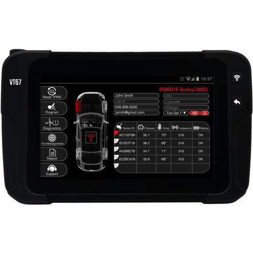 Прибор для диагностики Система Управления Передачей Данных - vt67 - ATEQ - WiFi / считывание VIN-кода / для автомобиля
