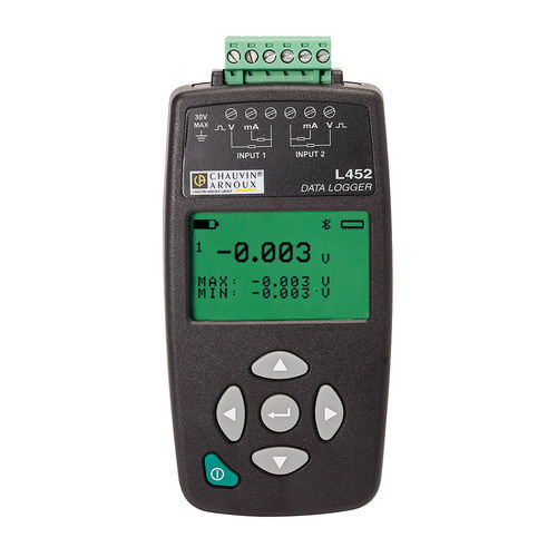 Регистратор данных напряжение - L452 - CHAUVIN ARNOUX - тока / USB / технология Bluetooth
