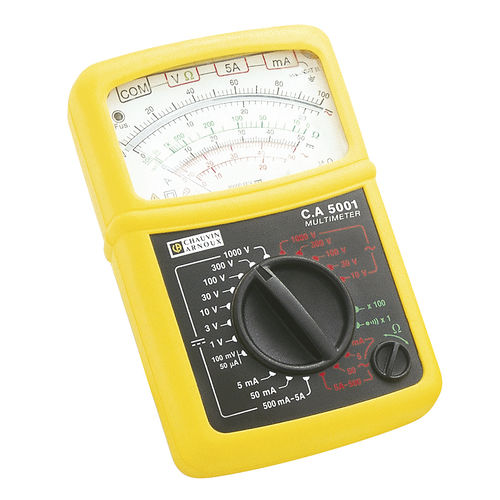 Аналоговый мультиметр - CA 5001 - CHAUVIN ARNOUX - переносной / 600 В / 5 A