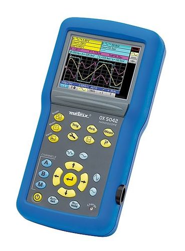 Цифровой осциллограф - Metrix® OX 5022 , OX 5042 - CHAUVIN ARNOUX - переносной / 2 канала