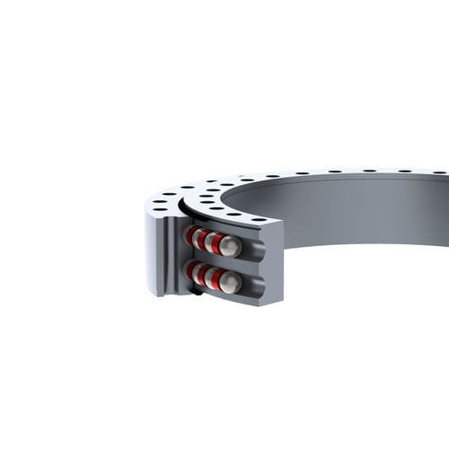 Двухрядное опорно-поворотное устройство - STANDARD BALL SERIES - DEFONTAINE - ROLLIX - без зубцов / шариковое / для ветрогенератора