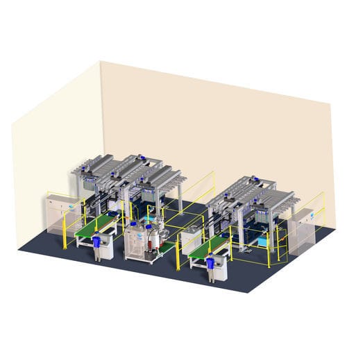 Формовочная машина для полиуретановой пены - REFTECH - SAIP Advanced Polyurethane Equipment - с одной станцией / автоматическая / для производства холодильников