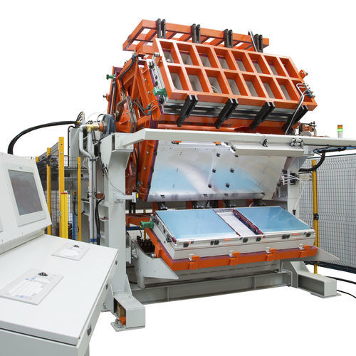 Формовочная машина с одной станцией - SAIP Advanced Polyurethane Equipment - для полиуретановой пены / горизонтальная / для производства холодильников