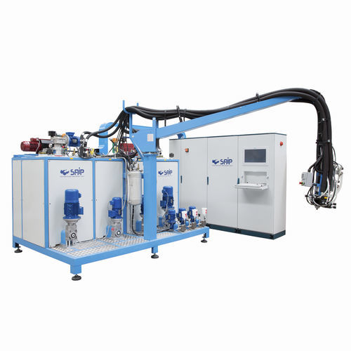 Дозатор для полиуретановых эластомеров - ELASTOTECH - SAIP Advanced Polyurethane Equipment - для пластмассообрабатывающей промышленности / для автомобилестроения / с регулировкой расхода