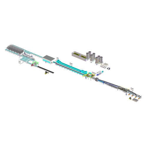 Производственная линия для пенополистирольных плит - CONTITECH RF - SAIP Advanced Polyurethane Equipment - сэндвич-панели / изоляционные панели / сэндвич-панель с наполнителем PUR