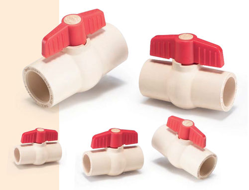 Клапан со сферическим золотником - CPVC-CTS series - Shie Yu Machine Parts Industrial Co., Ltd. - с ручным управлением / для контроля / из СКЭП