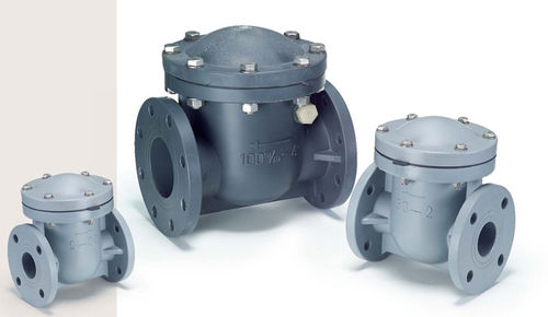 Створчатый предохранительный клапан - JW300  - Shie Yu Machine Parts Industrial Co., Ltd. - с фланцем / из ПВХ