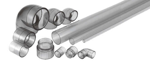 Жесткий шланг из ПВХ - SCH40  - Shie Yu Machine Parts Industrial Co., Ltd.