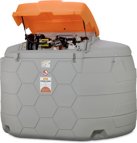 Резервуар для топлива - GO CUBE Premium 5000 l - CEMO - для дизеля / из PE / отдельно стоящий
