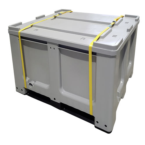 Ящичный поддон из HDPE - 1120 series - CEMO - для хранения / транспортный / для опасных продуктов
