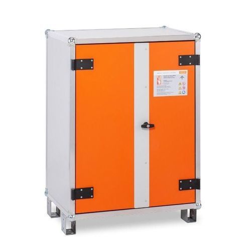 Шкаф для хранения - 8/10 Eco lockEX® - CEMO - на ножках / с двойной дверью / с распашными дверями