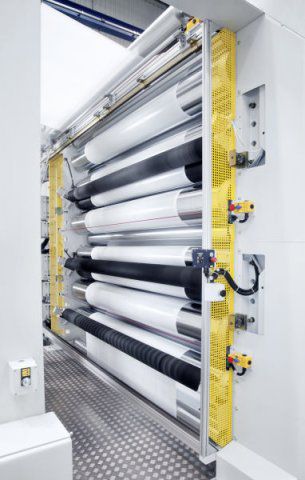 Компактная экструзионная линия - SML Maschinengesellschaft - для плоской пленки / для термопластмассы