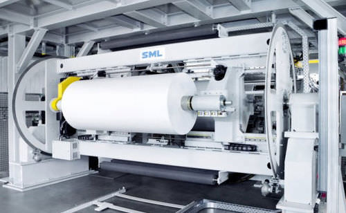 Наматывающее устройство для пленки - ECOFLEX Series - SML Maschinengesellschaft - для экструзионной линии