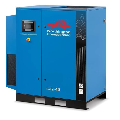 Винтовой компрессор - Rollair 40-60 - Worthington Creyssenssac - воздушный / электрический / стационарный