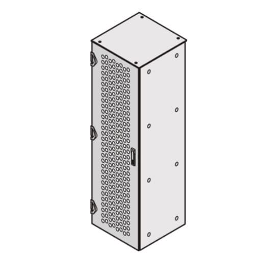 Встраиваемый электрический шкаф - Varistar Perforated - nVent Schroff GmbH - напольный / из стали / IP20