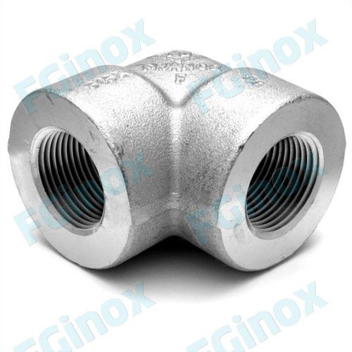 Гидравлический фитинг - 4CFF25 - FG INOX - винтовой / изогнутый / из нержавеющей стали