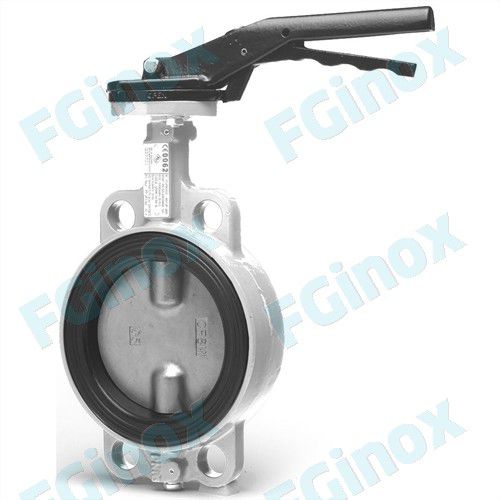 Клапан поворотный затвор - VPCFPI100 - FG INOX - с ручным управлением / из нержавеющей стали
