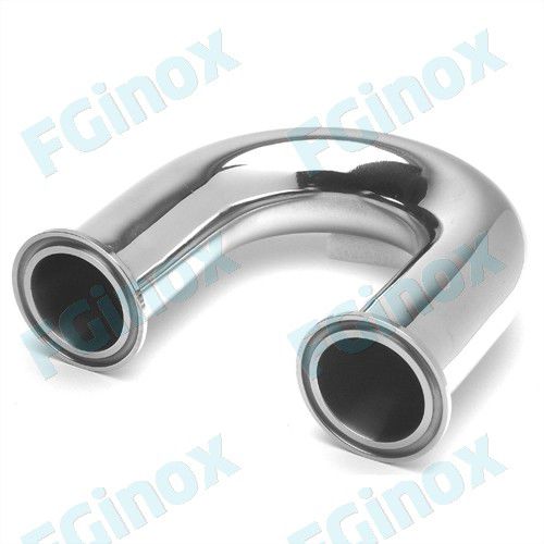 Гидравлический фитинг - 4CLAMPC18104 - FG INOX - с фланцем / U-образный / из нержавеющей стали