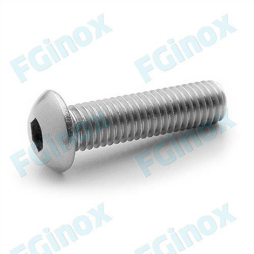 Винт для металла - 2CBHC36 - FG INOX - с выпуклой цилиндрической головкой / с шестигранным углублением / из нержавеющей стали