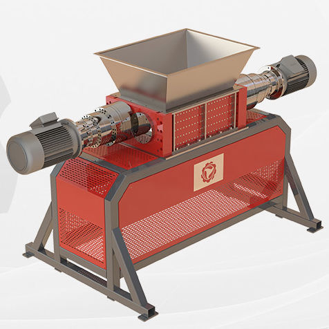Измельчитель с 2 валами - Üstün is Makina Sanayi Ticaret Ltd. Sti. - для дерева / бумага / для картона