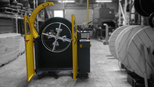 Наматывающее устройство для кабелей - MOTO-COCCI®- trancannage semi-automatique - CABLE EQUIPEMENTS - механизированное / полуавтоматическое
