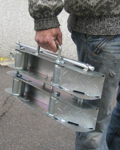 Устройство для разматывания для барабана - COMPACT 200 - CABLE EQUIPEMENTS - с роликами / переносное