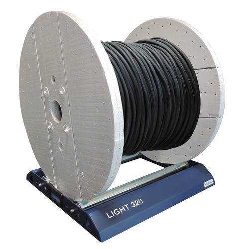Устройство для разматывания для барабана - LIGHT 320&reg; - CABLE EQUIPEMENTS - ручное / с роликами / мобильное