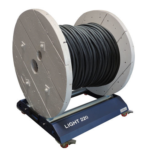 Устройство для разматывания для барабана - LIGHT 220R - CABLE EQUIPEMENTS - ручное / с роликами / переносное